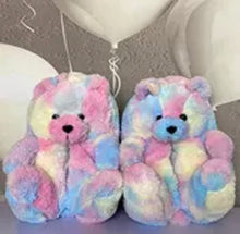 Load image into Gallery viewer, Teddy Bear Slippers