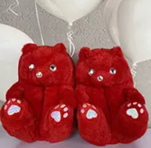 Teddy Bear Slippers