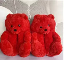 Load image into Gallery viewer, Kids Teddy Bear Slippers
